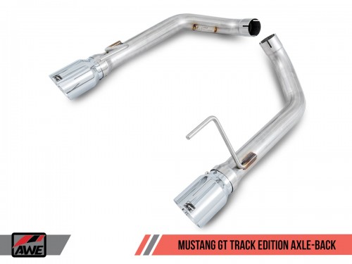 AWE Ford Mustang GT 5.0 S550 15-17 End Exhaust Track Edition (Chrome Silver)